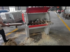 serra de fender múltipla das lâminas do eixo dobro para pranchas