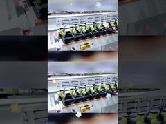 Painel de absorção de som decoração de parede automática acústica painel de madeira lajes máquina de pregar