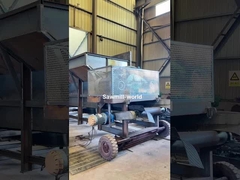 Máquina de extração de casca de árvore para desmatamento de madeira Rolha única de trabalho pesado