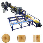 Wood Pallet Production Line Twin Vertical Band Cutting Wood Machine