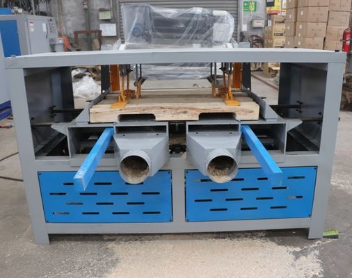 Manufacturer Supply Wood Pallet Making Machine Wood / Double Head Wooden Pallets Notcher