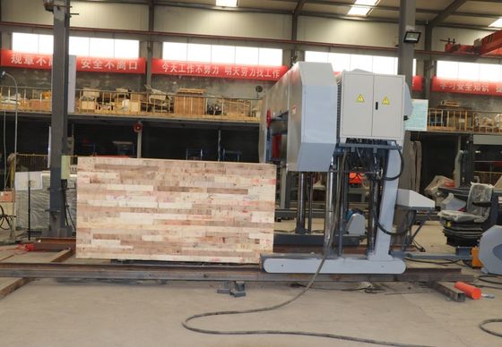 Large Wood Working Portable Horizontal Band Sawmill Log Cutting Machine