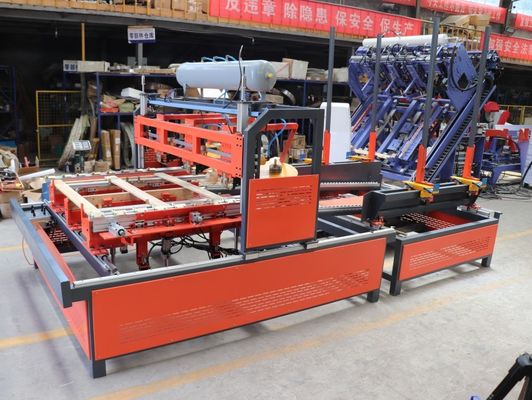 Semi Automatic Pallet Nailing Machine, nailing machine for wooden pallet, machine to nail the pallet