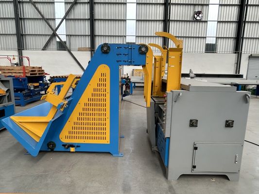 Manufacturer selling Pallet Notcher Cutter Automatic Double Head Wood Pallet Notching Machine