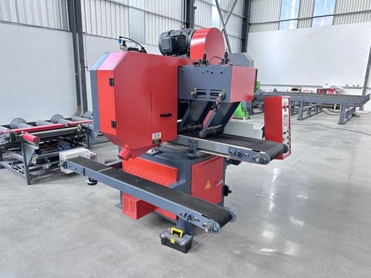 Wood Saving Heavy Duty Precision Horizontal Resaw Bandsaw Machine with Inverter Feeding