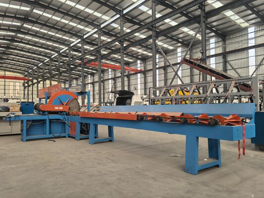 Automatic Log Cutting Saw / Automatic Feeding Crosscut Saw for Logs