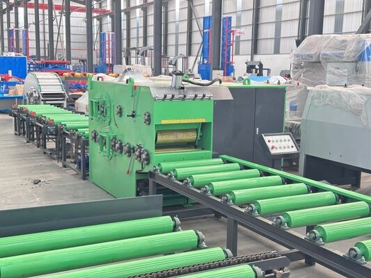 130KW High-Efficiency Double Arbor Rip Saw for Large Wood Planks Processing