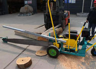 Chainsaw Wood Log Cutter Off Machine, Portable Log Cutting Slasher Sawmill