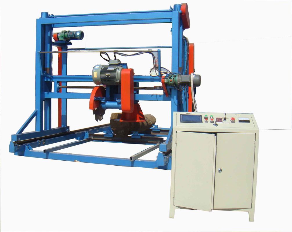 Double Blades Swing Blade Saw Mills For 6 Meters Flooring Material