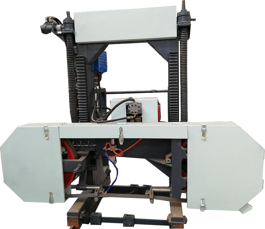 portable wood sawmill band saw, wood working band saw mills, log cutting machine