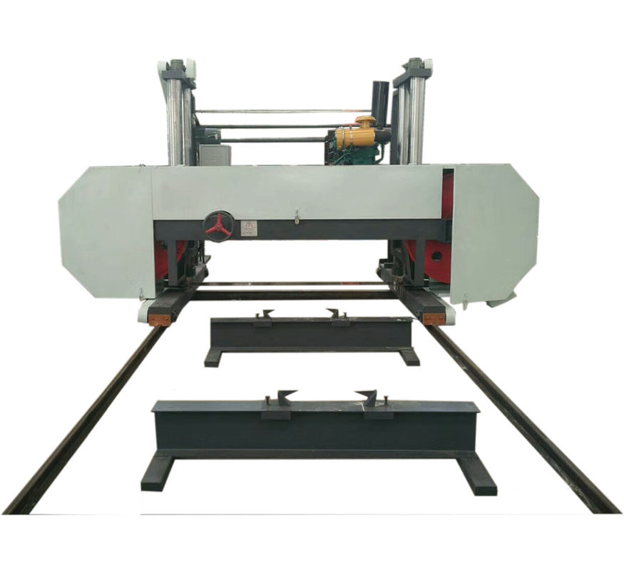price of CNC Automatic Big band saw cutting machine heavy duty horizontal sawmill