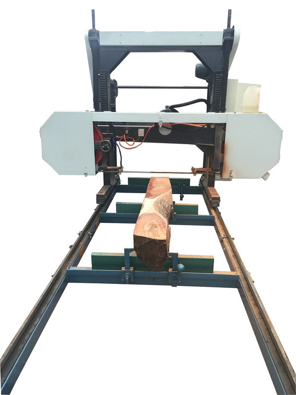 Horizontal bandsaw mill Portable Sawmill for big size wood cutting, Portable wood saw machine