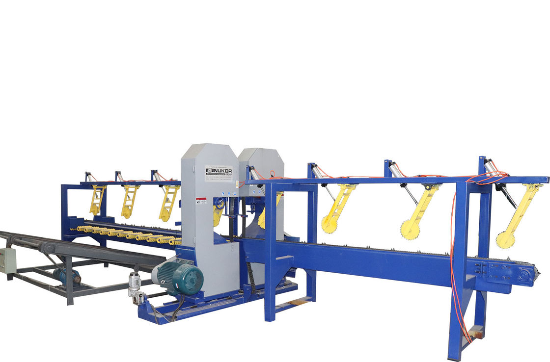 Vertical Band Saw Lumber Mill Industrial Sawmill Equipment 350mm Dia