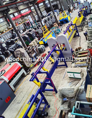 Máquina automática de serragem de serragem para máquinas de trabalho da madeira