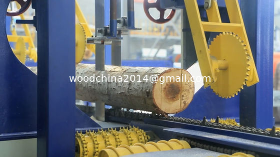 Máquina de serragem vertical de troncos grandes portátil