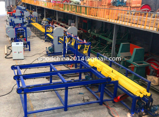 Máquina automática de serragem de serragem para máquinas de trabalho da madeira