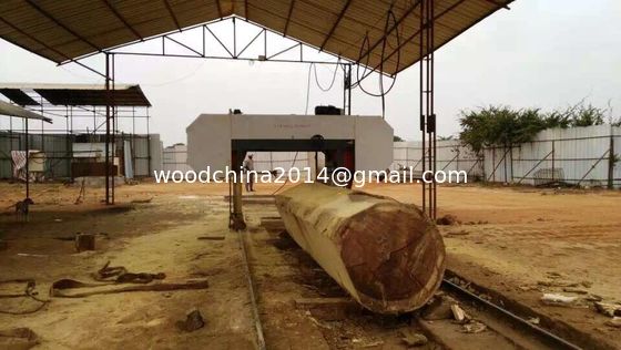Large Size Wood Cutting Horizontal Band Sawmill, Big Log cutting Sawmill