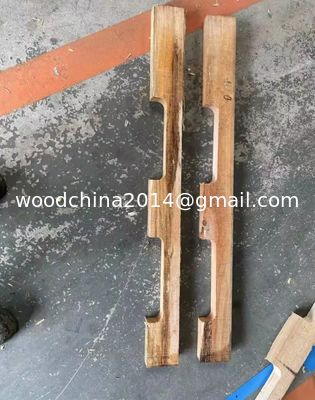 Single Head Pallet Notcher Alloy Knife Wood Slot Milling Machine Capacity 800pcs/Hour