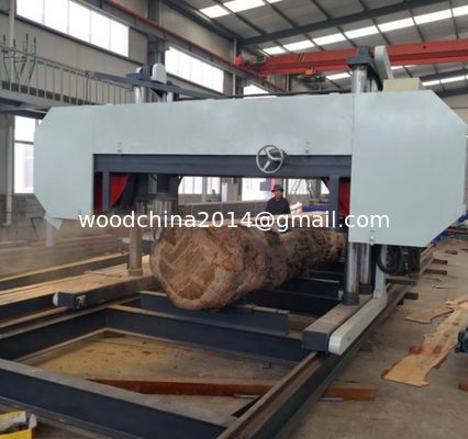 Dia 2500mm CNC horizontal automática de madeira Serra Máquina de Serra para corte de madeira africana