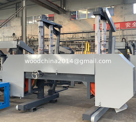 Industrial Heavy Duty Wood Cutting Horizontal Log Band Saw Machinery Dia.2500mm