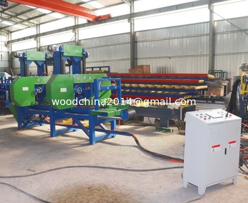 Máquina automática de serragem de serragem para máquinas de trabalho da madeira