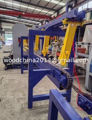Square Wood Industrial Sawmill Equipment With 700mm Band Wheel