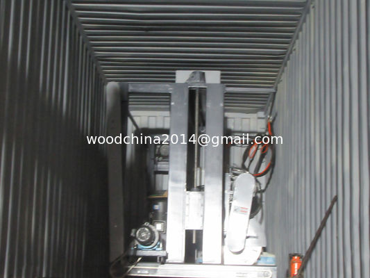 Máquina de serrar circular para corte de madeira de tronco de madeira 300 mm x 210 mm
