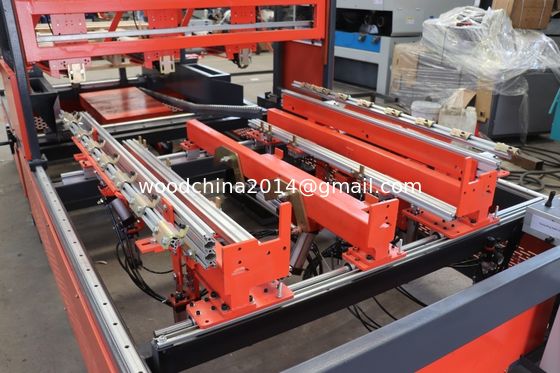 Pálete semi automática que prega a máquina, pregando a máquina para a pálete de madeira, máquina para pregar a pálete