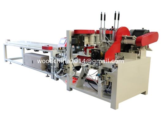 Woodworking Machinery Pallet Machine Production Line Sawmill Plywood Foot Pier Cutting Machine For Cutting And Nailing