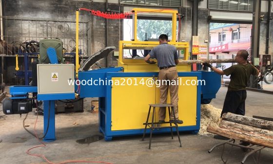 1500KG Per Hour Wood Planer Machine Poultry Beddings Making Machine Oak Olive Tree Wood Log Shavings Machine