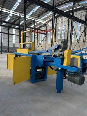Máquina grande de cortar madeira para roupa de cama de animais 4000kg por hora