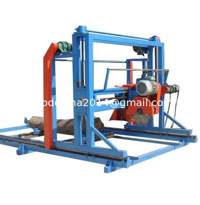 Máquina de serrar circular para corte de madeira de tronco de madeira 300 mm x 210 mm