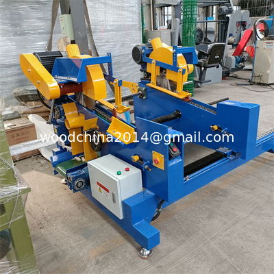 Máquina profissional de fabricação de paletes de madeira