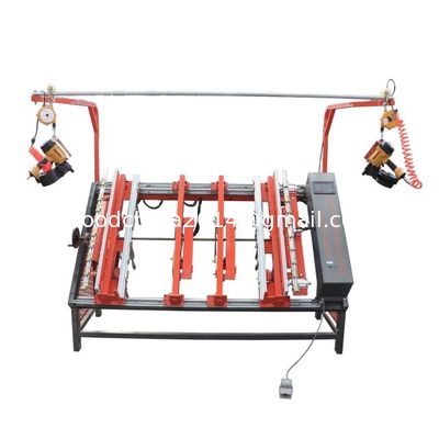 Pneumática USA tipo paletes de madeira Nailer máquina de fabricação de paletes de madeira Stringer máquina de pregar paletes de madeira