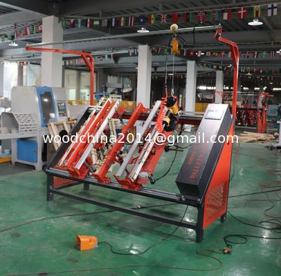 Pneumática USA tipo paletes de madeira Nailer máquina de fabricação de paletes de madeira Stringer máquina de pregar paletes de madeira