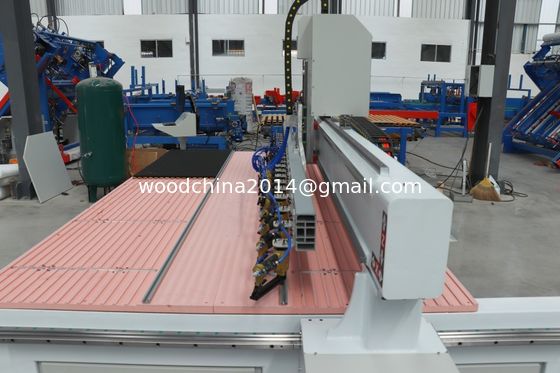 Interior de estúdio / Pet Madeira Slat Wall Soundproof Acoustic Fluted Wall Máquina de pregar painel automático