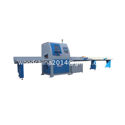 China Alta precisão automática CNC Hidráulica Pallet de madeira de corte Máquina de serra para serrador