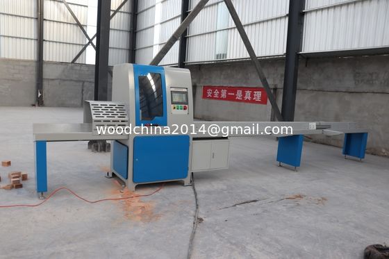 China Alta precisão automática CNC Hidráulica Pallet de madeira de corte Máquina de serra para serrador