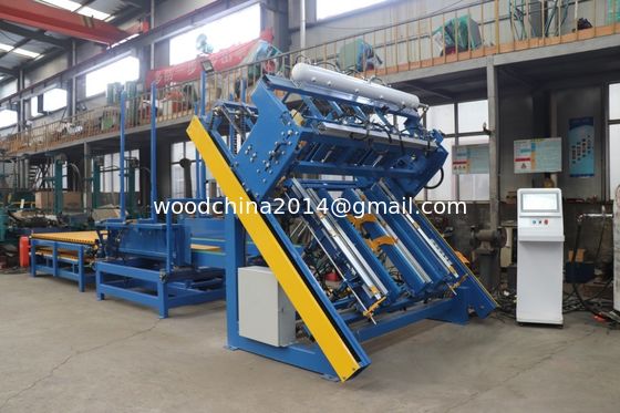 Máquina de fabricação de paletes de madeira Stringer Paletes Nailer Máquina de pregar paletes de madeira totalmente automática