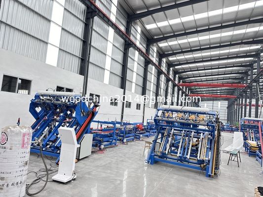 Máquina de fabricação de paletes de madeira Stringer Paletes Nailer Máquina de pregar paletes de madeira totalmente automática