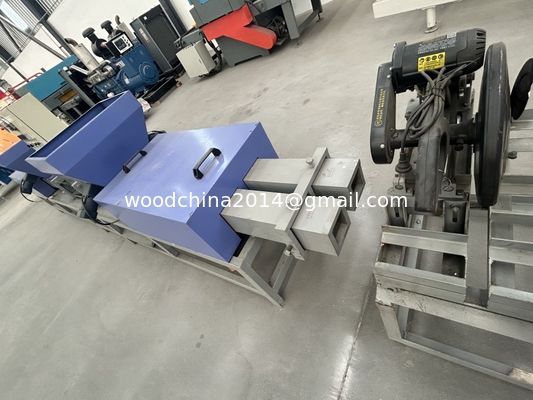 Nova máquina automática de 2 cabeças de serralha de chapas de madeira