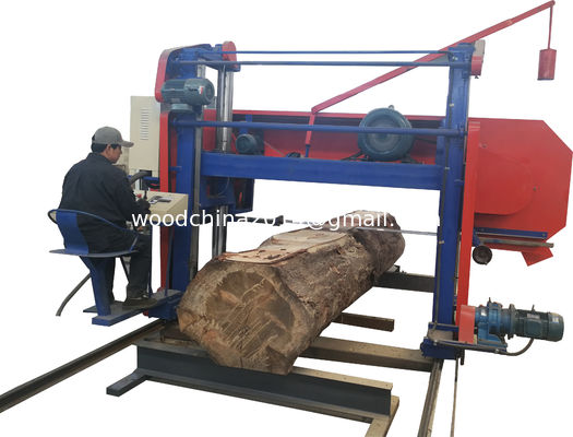Heavy Duty wood saw mills with diesel engine / Big horizontal bandsaw mills