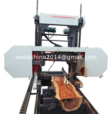 horizontal cheap bandsaw mill with electric/diesel/petrol engine power