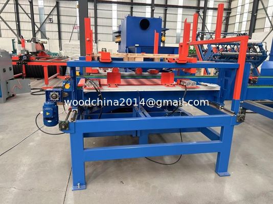 Máquina de pregar paletes de madeira semiautomática / Linha de produção de paletes de bloco euro