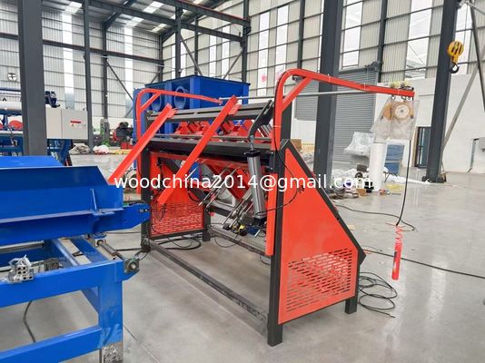 Máquina de fabricação de paletes de madeira para a fabricação de paletes de madeira