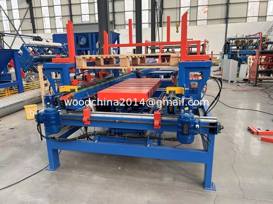 Máquina de fabricação semiautomática de paletes de madeira Euro