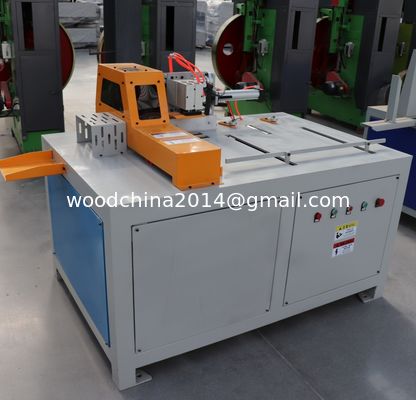 Máquina automática de corte de blocos de madeira industrial