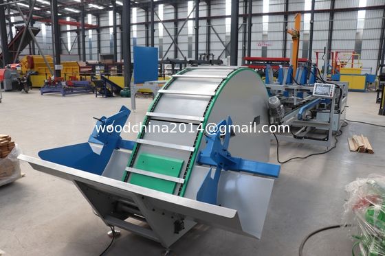 Máquina automática de empilhamento de madeira Paleteador de tábuas de madeira Empilhador de madeira
