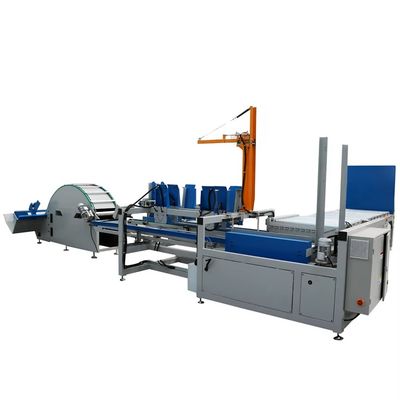 Máquina de empilhamento de madeira totalmente automática para madeira de comprimento personalizado