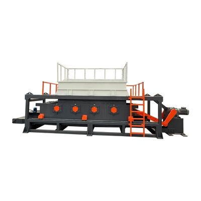 Máquina de barbear madeira com botão de parada de emergência com componentes de aço e liga de alta qualidade e capacidade de produção de 200-4000 kg/hora